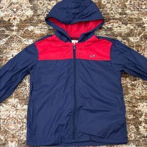 Vineyard Vines Navy Rain Jacket